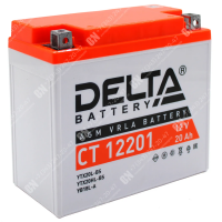 Аккумулятор 6СТ - 20 Ач Delta CT AGM VRLA (YTX20L-BS)